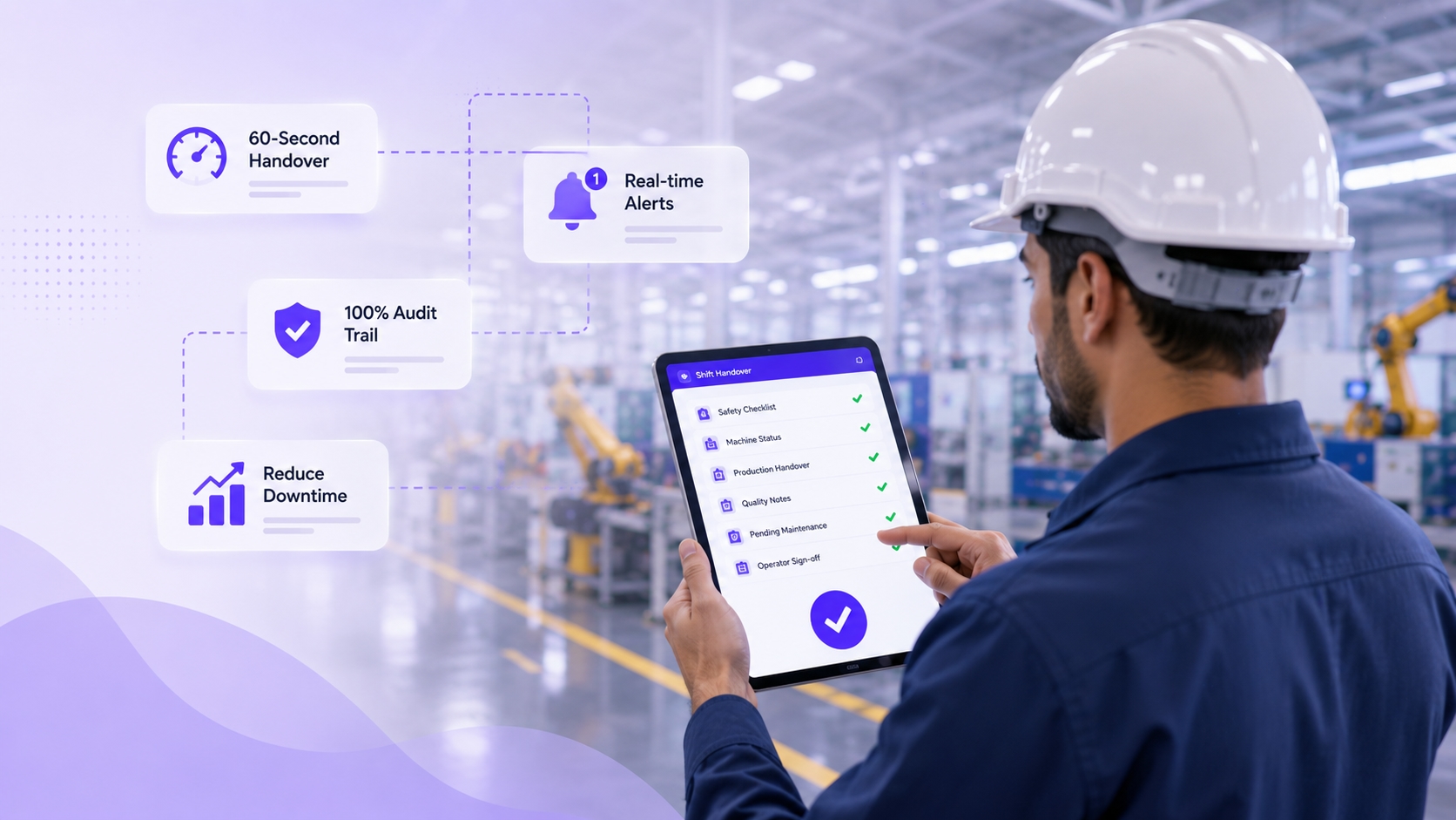 60-Second Shift Handover Eliminates Factory Downtime