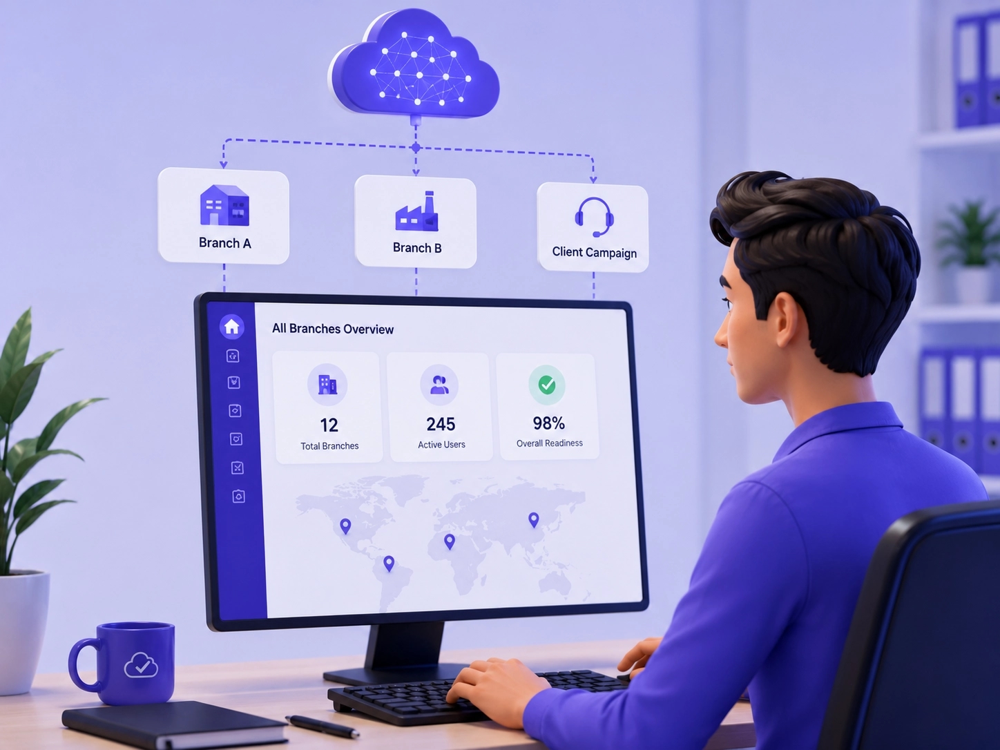 Native Multi-Tenant Site Branching
